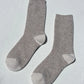 wool waffled socks