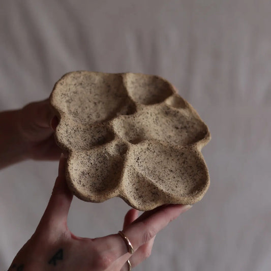 5 inch gathered earth orgánica jewelry dish no.1