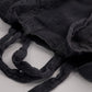 french raw linen yogi bag
