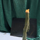 hand-shaped forest candle