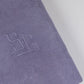 antique french tablecloth - 160x240cm - with 10 antique damask napkins - lavender