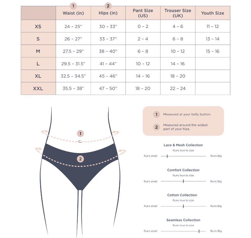 period underwear - everywear leakproof cotton brief - high absorbency