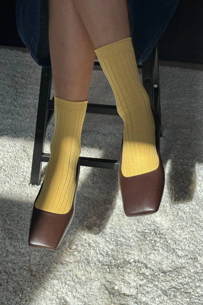 her socks