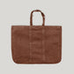 french raw linen yogi bag