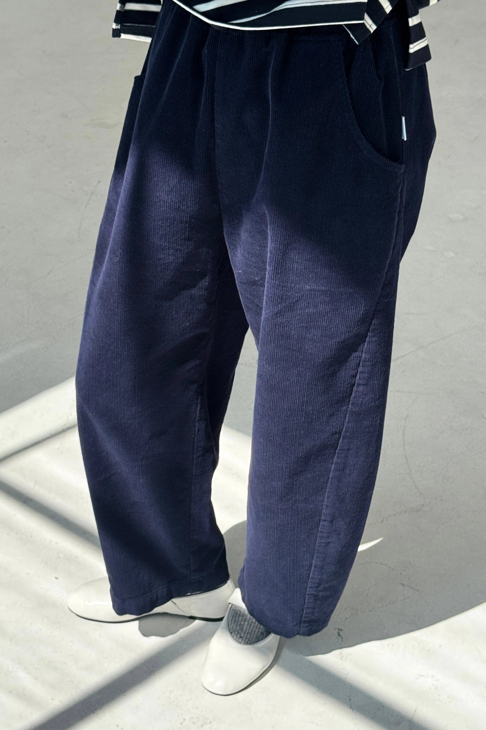 arc pants - corduroy - navy