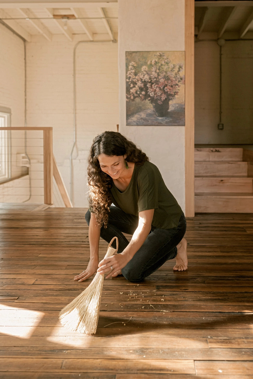 the turkey wing hand broom