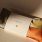 plant dyed aromatherapy eye pillow - earth patchwork