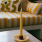 beeswax candle holder