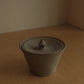 9 cm fluted small bowl with lid