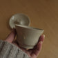 7 cm fluted small bowl with lid