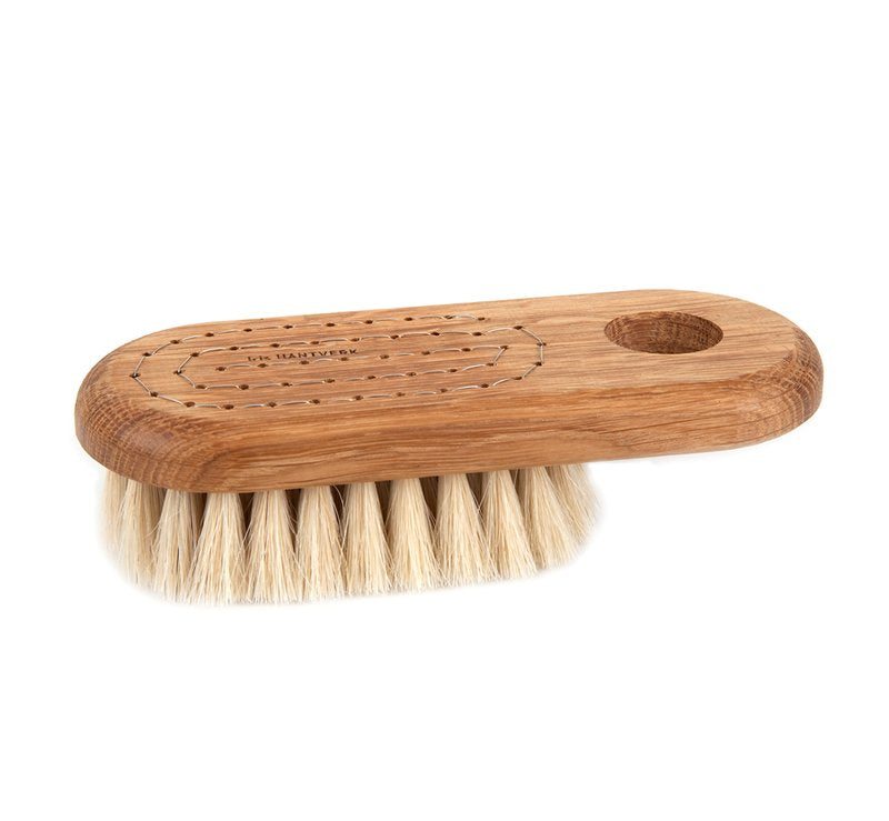 bath brush in oak wood