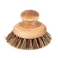 pan brush in oiled birch & maple wood