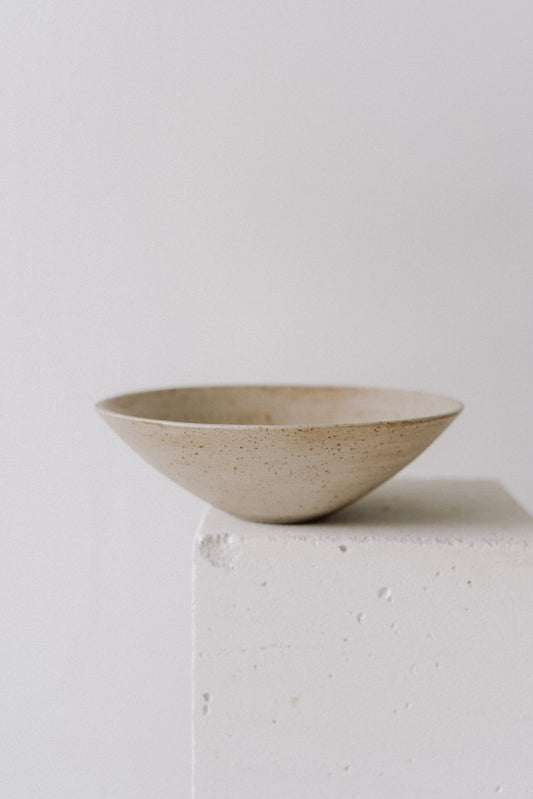 stoneware large serving bowl