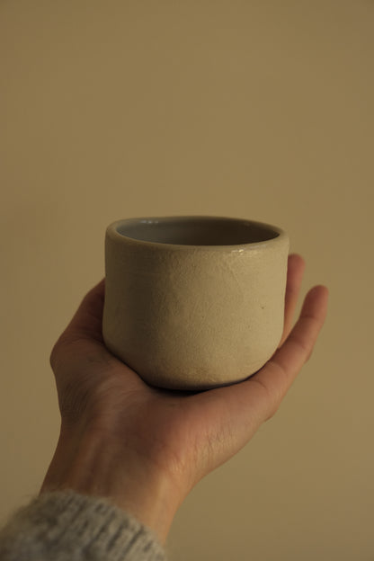 wabi-sabi cup by linda bredenbekk