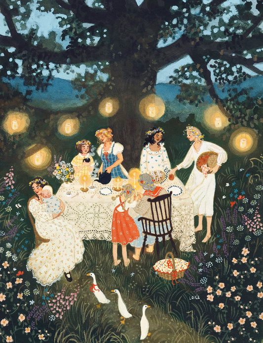 midsummer feast art print