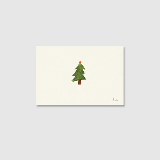festive mini card