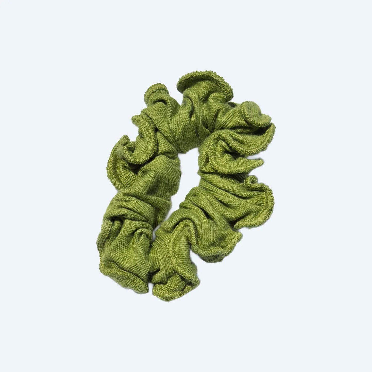 pansy scrap scrunchie