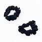 pansy scrap scrunchie