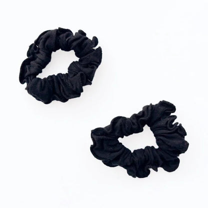pansy scrap scrunchie