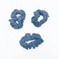 pansy scrap scrunchie