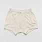 organic unbleached cotton boxer brief