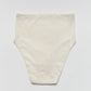 organic unbleached cotton high brief