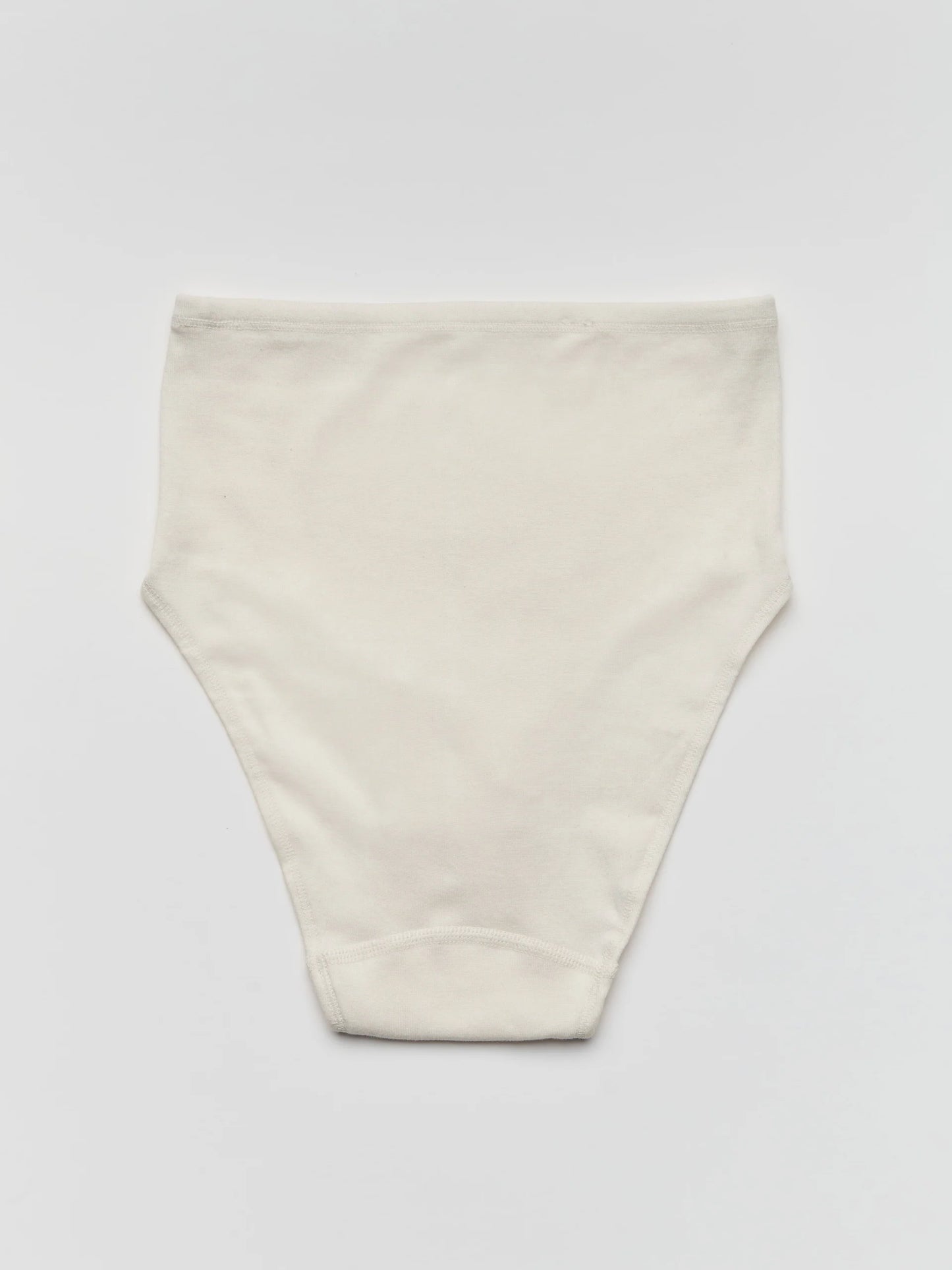 organic unbleached cotton high brief