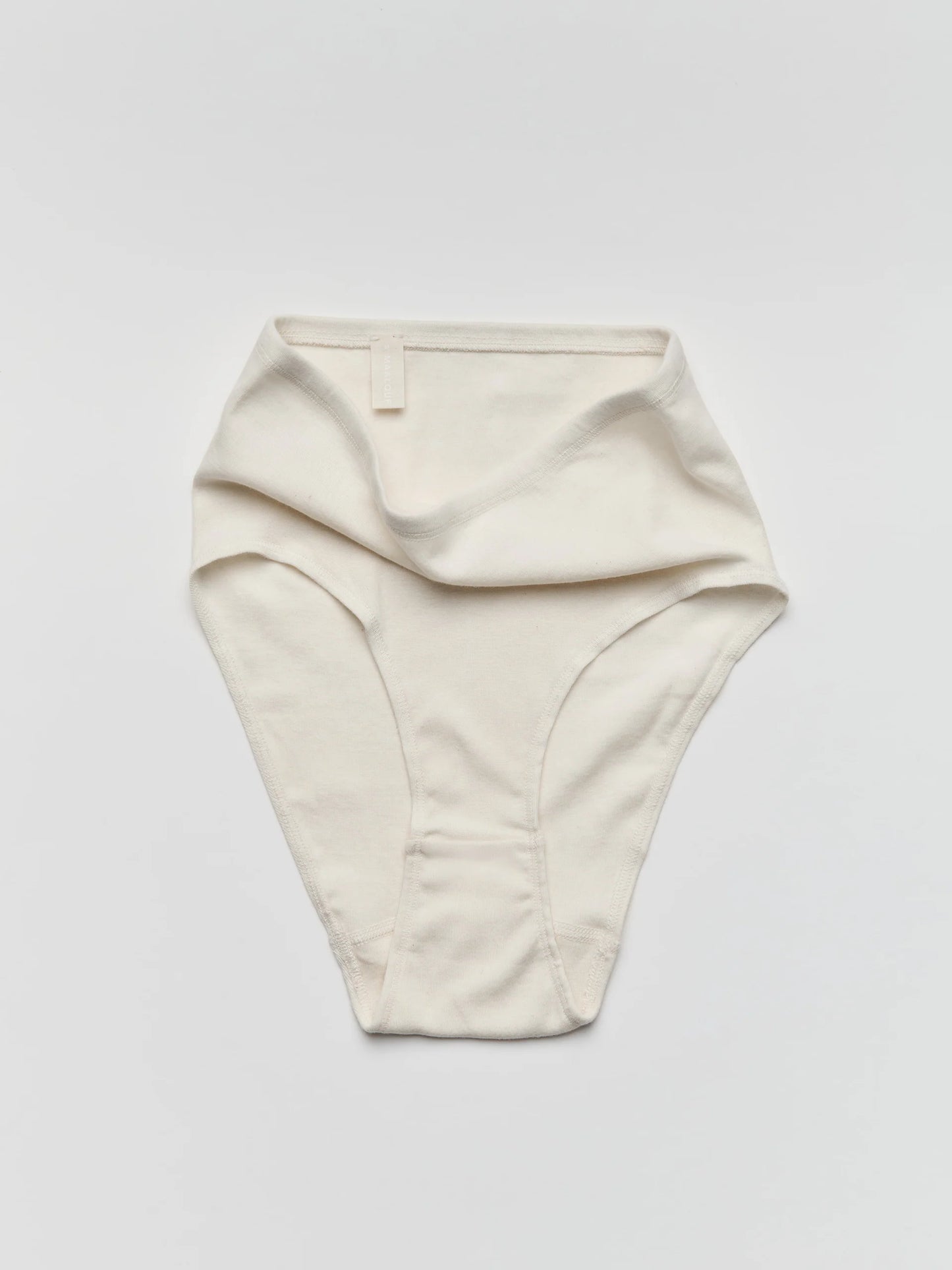 organic unbleached cotton high brief