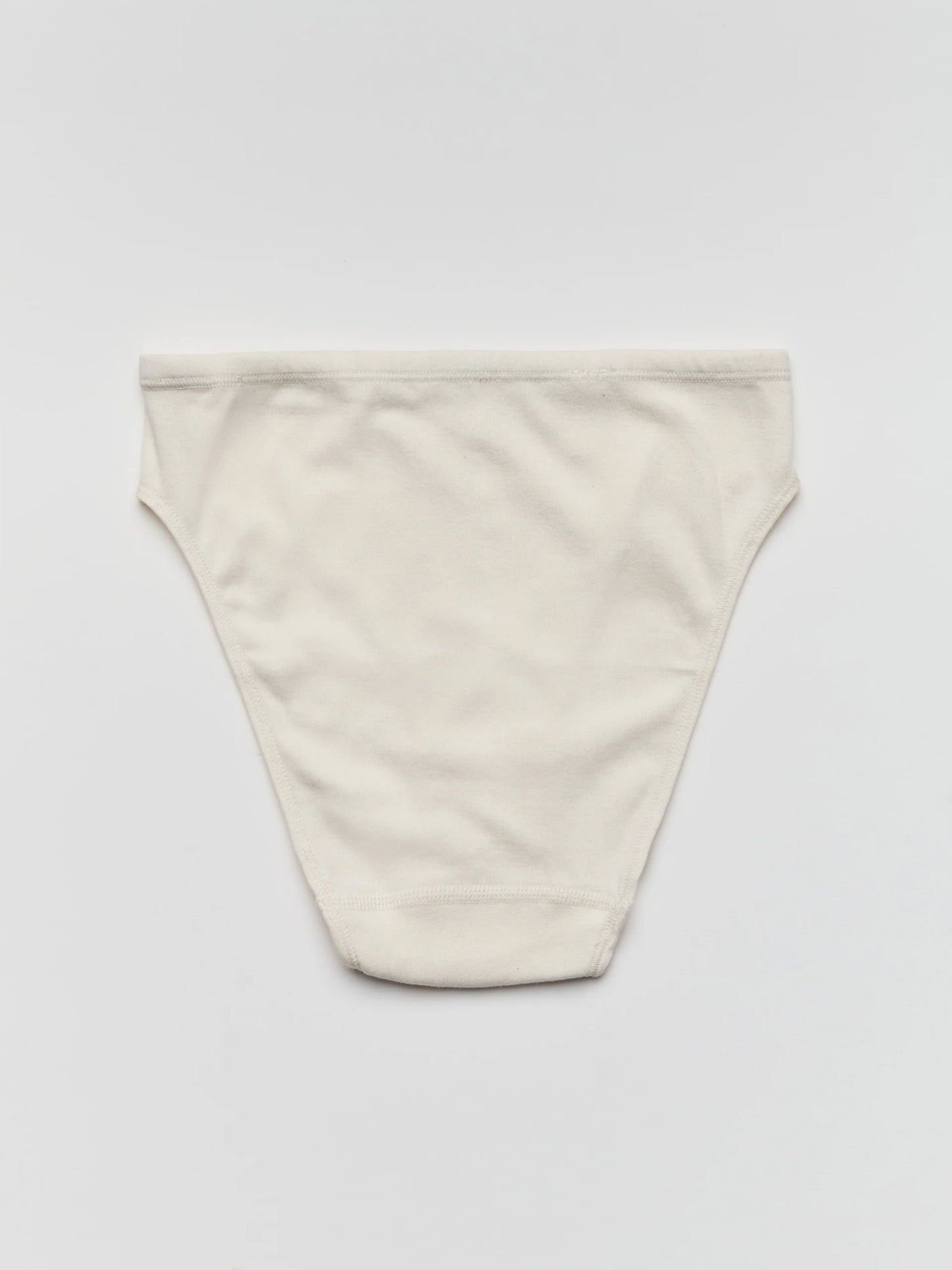 organic unbleached cotton low brief