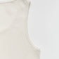 organic unbleached cotton sleeveless top