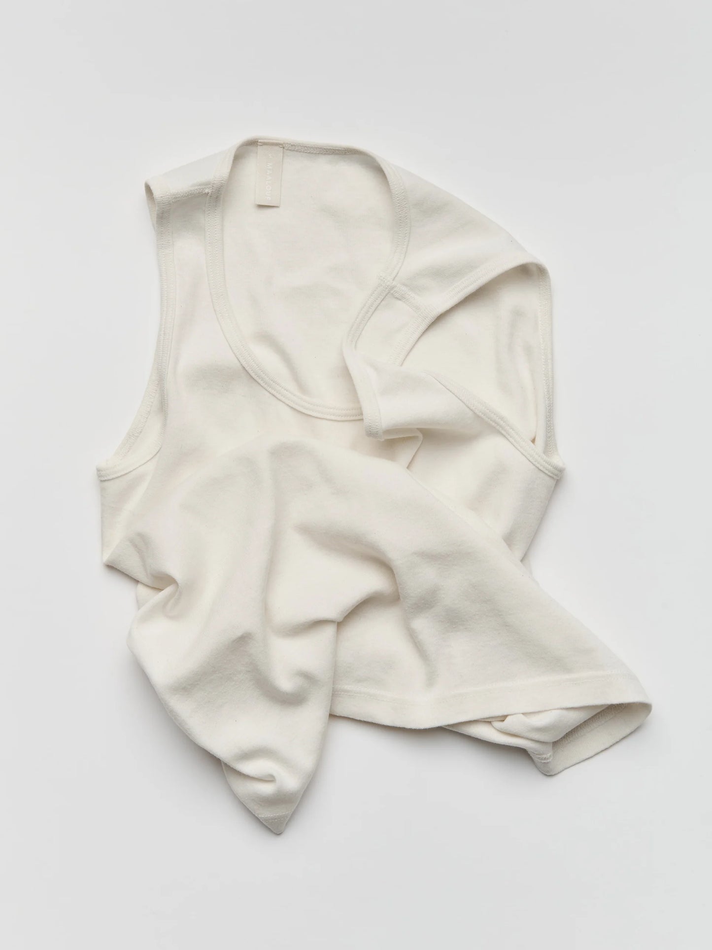 organic unbleached cotton sleeveless top