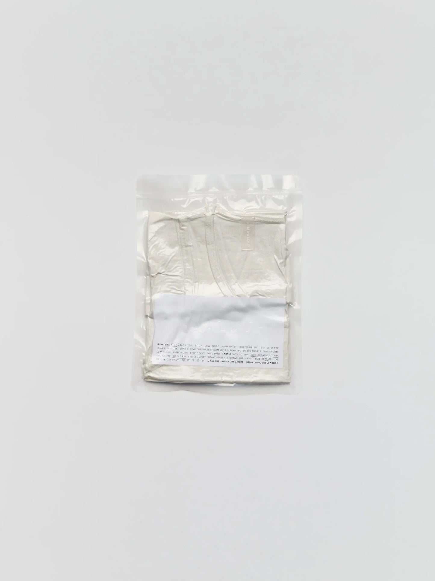 organic unbleached cotton sleeveless top