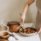 terrazzo baking bowl