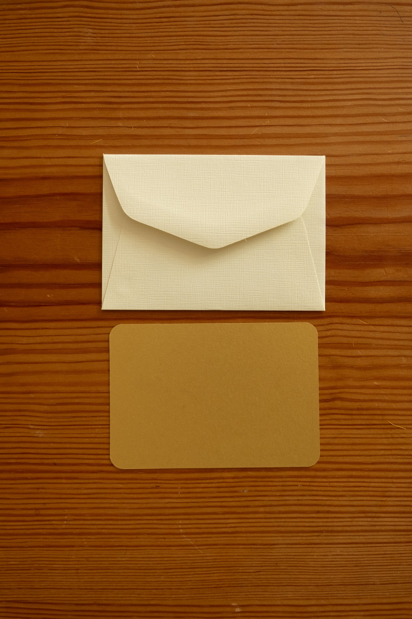 mini card and envelope - various colors
