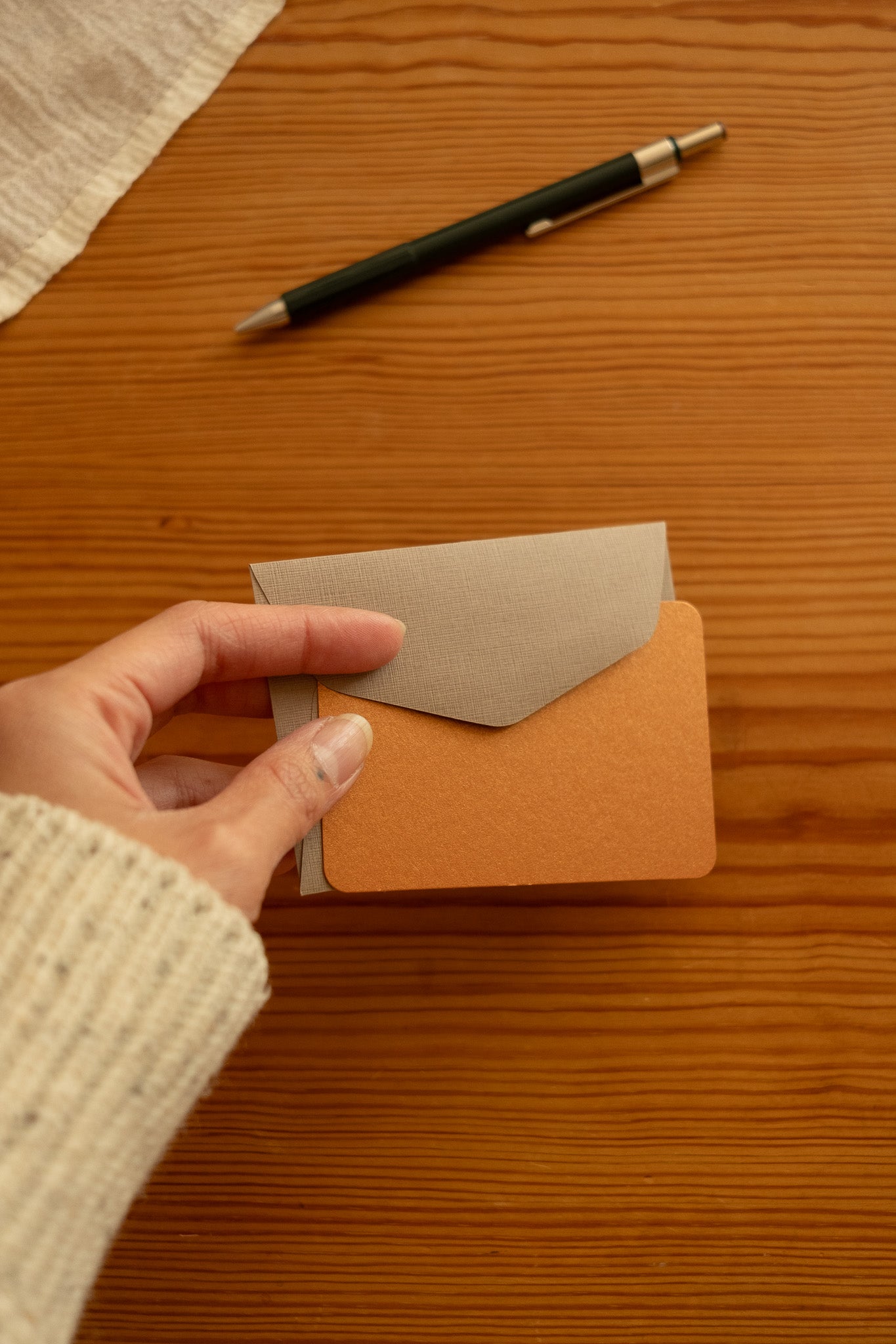 mini card and envelope - various colors