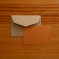 mini card and envelope - various colors