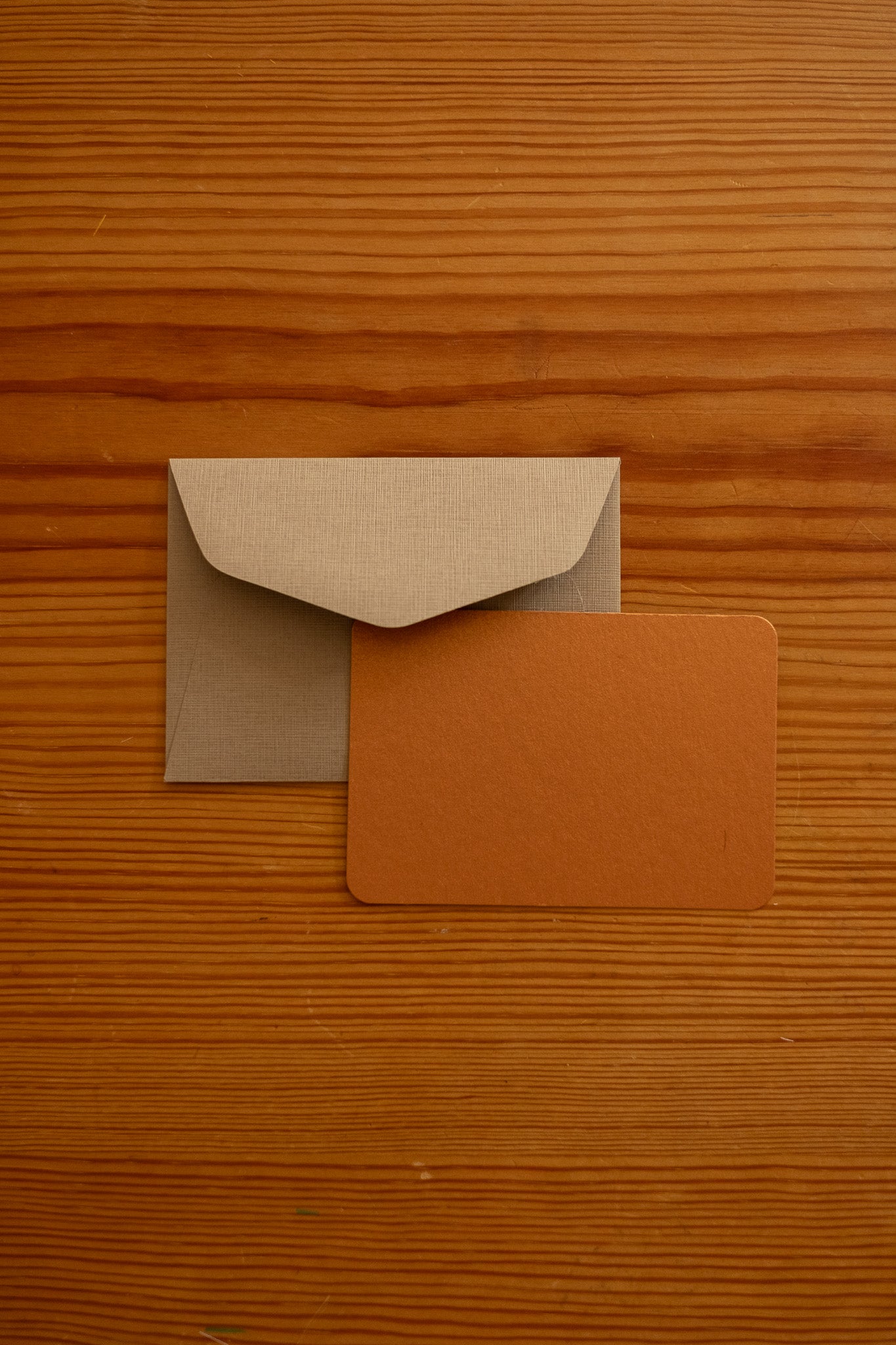 mini card and envelope - various colors
