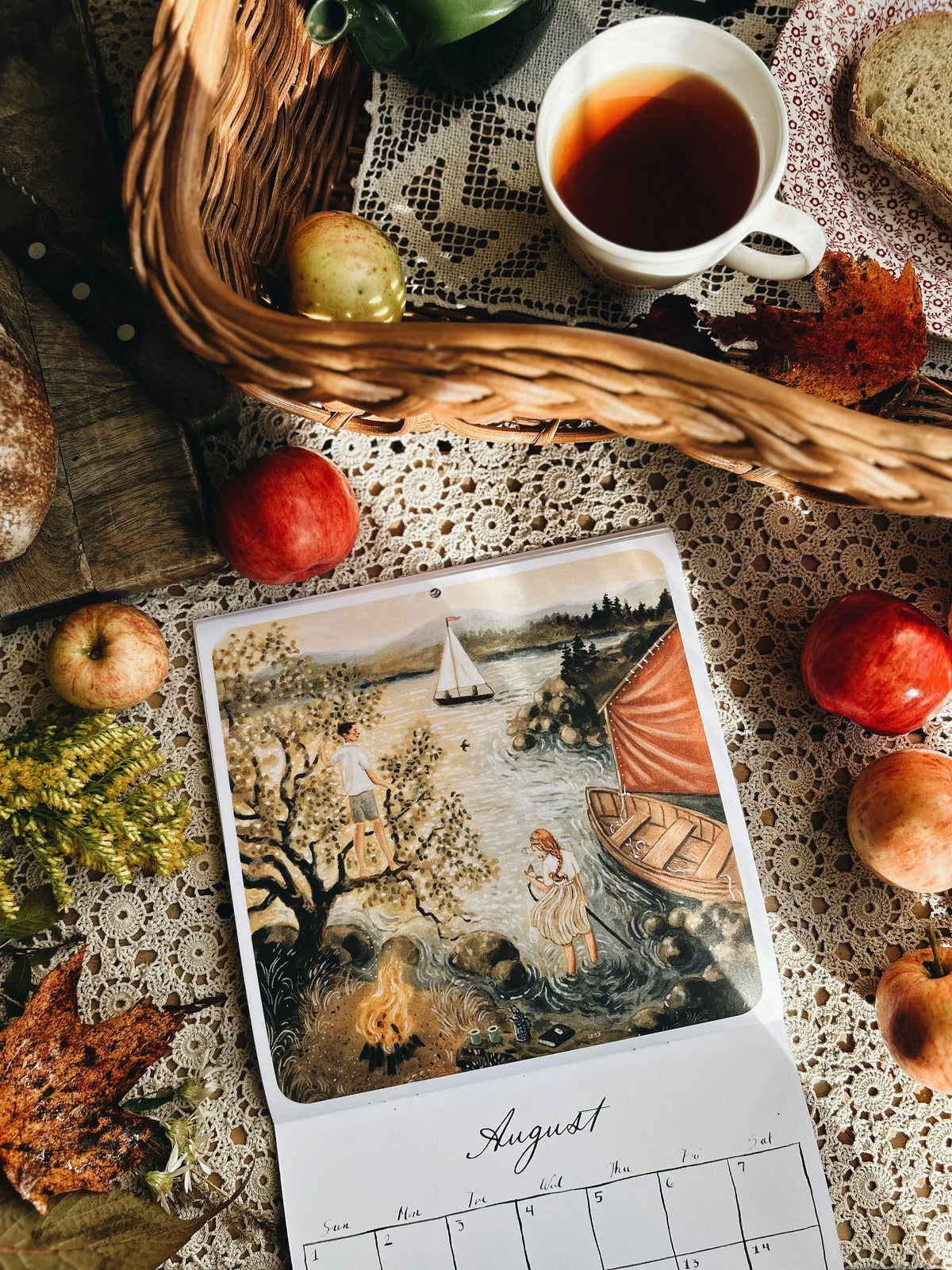 pre-order: year of whimsy 2027 mini calendar by loré pemberton