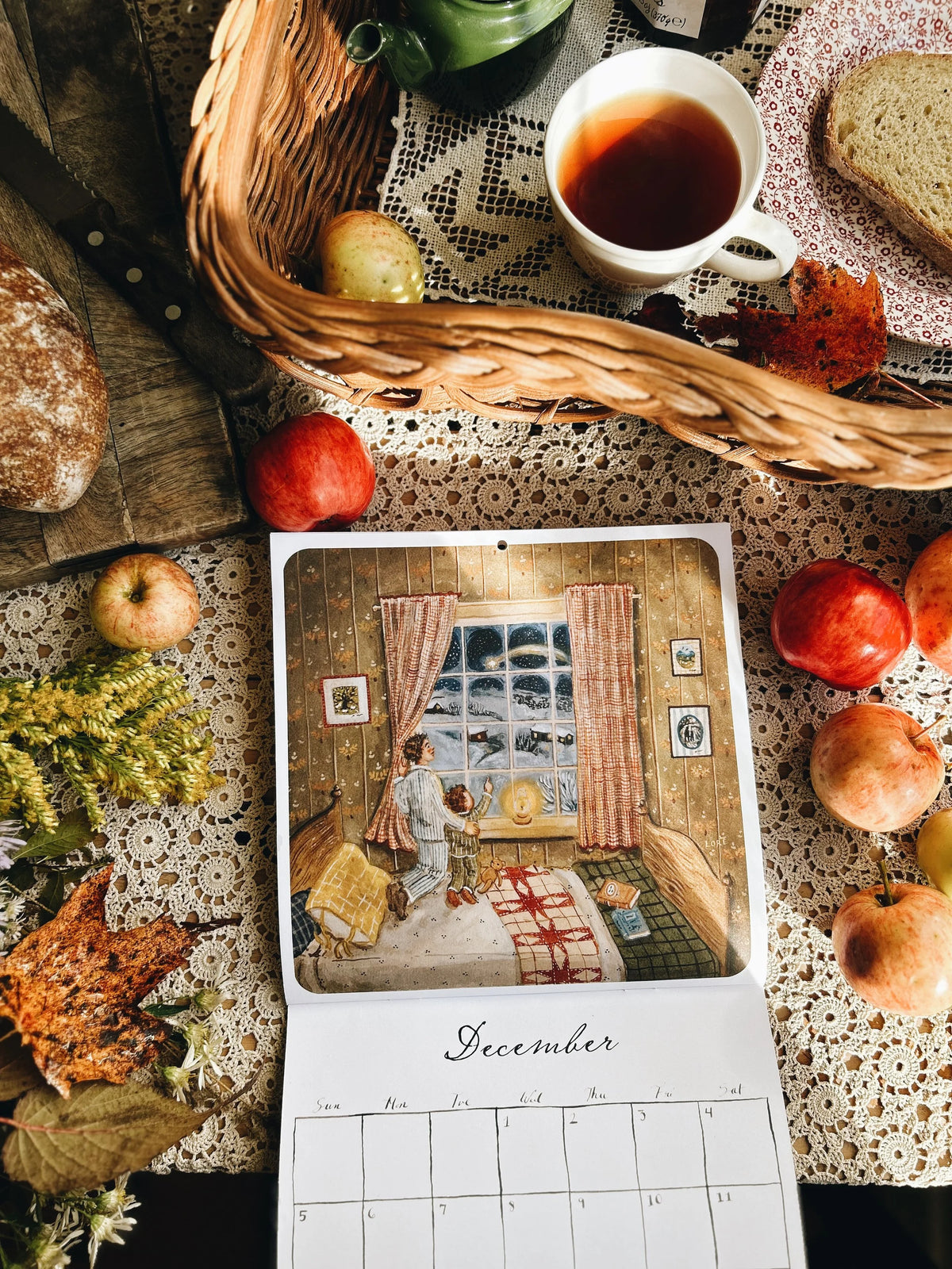 pre-order: year of whimsy 2027 mini calendar by loré pemberton