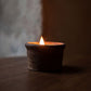 hikari soy candle - therapeutic light in antique jar