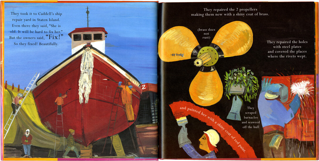 fireboat: the heroic adventures of the john j harvey - by maira kalman