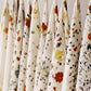 eco-printed floral silk