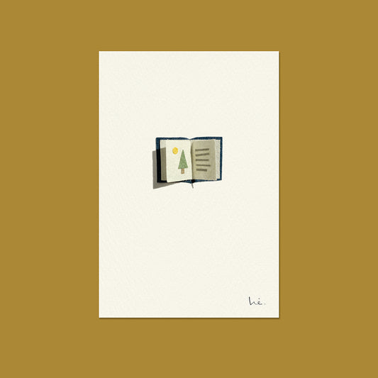 book postcard